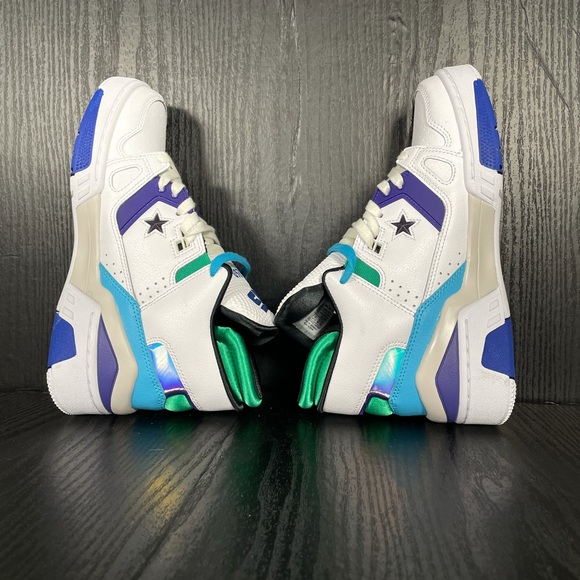 CONVERSE ERX 260 Mid White/Court Purple/Bold Jade - Picture 6 of 9
